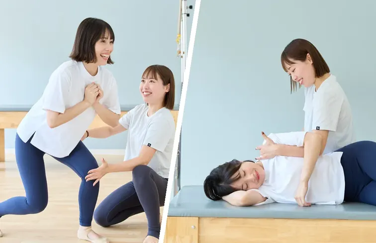 整体とトレーニングをサポートするトレーナー