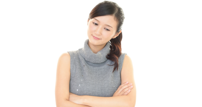 worried woman